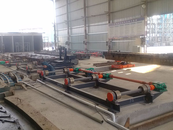 貴溪聲屏障生產線現(xiàn)場